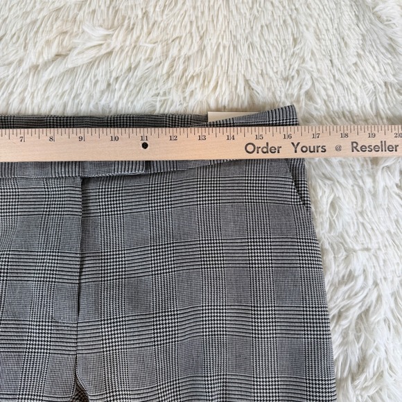 Anne Klein The Executive Boot Cut Houndstooth Plaid Dress Pants Women Size 8 - Picture 6 of 15
